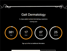 Tablet Screenshot of galtdermatology.com